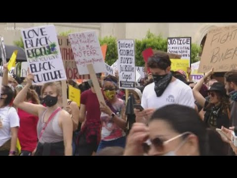 Protests continue for ninth consecutive day across San Diego County