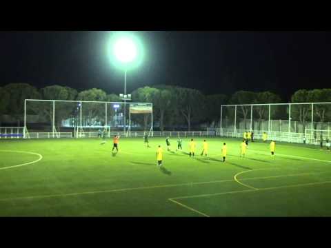 Fútbol 7 Bravo.  Primera Jornada 2.  Servitronic Andalucía S. L.  -  Atco.  Malito