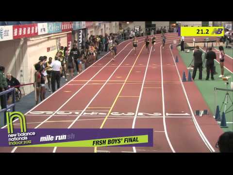 Girls 200m Heat 1 - New Balance Indoor Nationals 2012