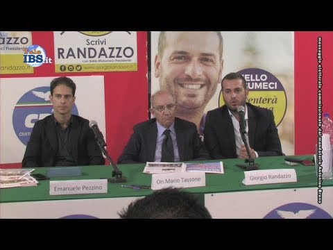 Conferenza stampa con il segretario nazionale del Nuovo CDU, on Mario Tassone