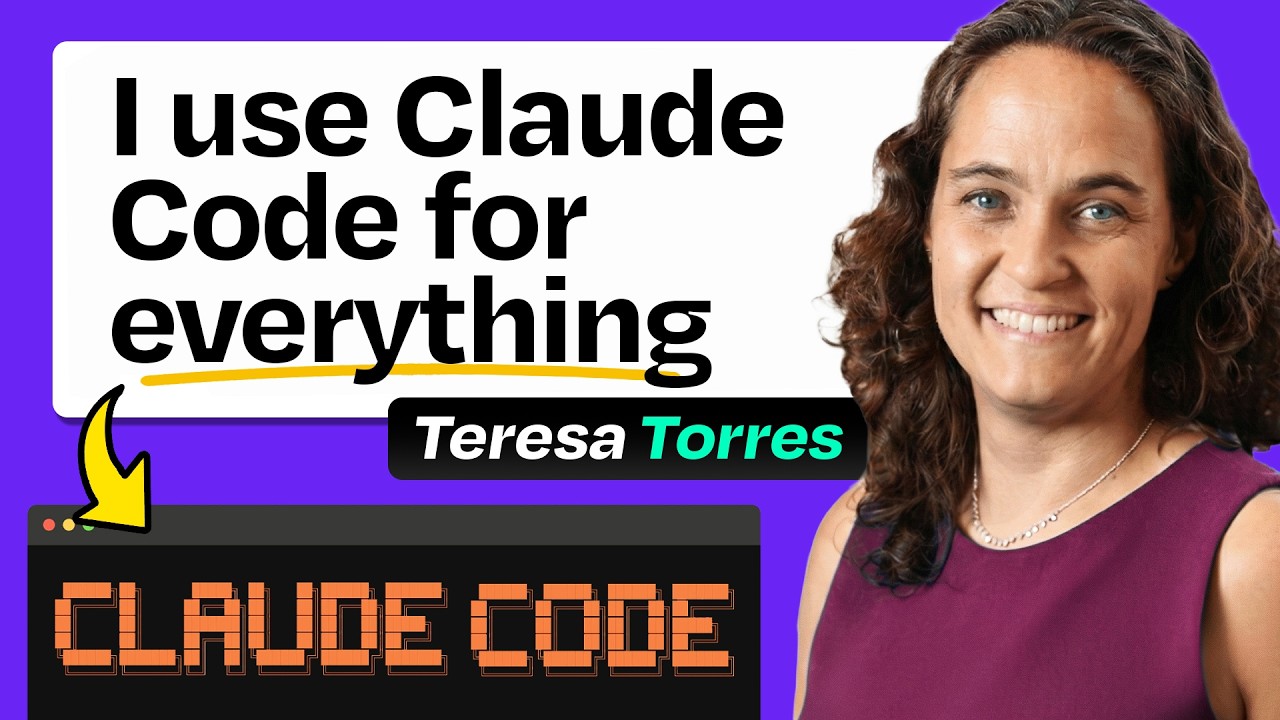 Teresa Torres on Claude Code for Non-Technical PMs