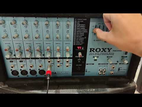 фото усилитель-микшер roxy pm-2000 0