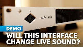 Video thumbnail for Universal Audio Apollo x16D Audio Interfaces: Your Live Sound Just Got Better! by Sweetwater Soundcheck