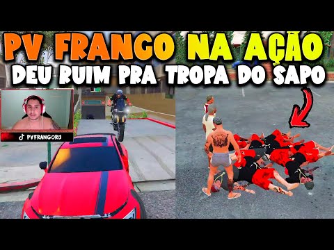 PV FRANGO E TROPA DO SAPO NA AÇÃO PARA ROUB4R UM CAMINHÃO , DEU RUIM ? 🔥👀😳