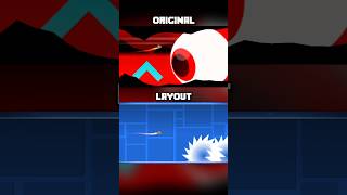 iSpyWithMyLittleEye Boss: Original vs Layout | Geometry Dash 2.2 #shorts