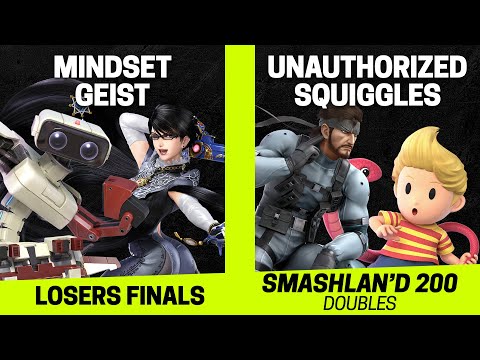 SmashLAN'd 200 Doubles Losers Finals - Mindset/Geist vs unauthorized/Squiggles - SSBU Tournament