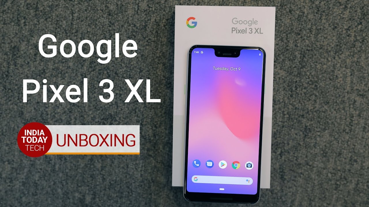 Google Pixel 3 XL unboxing and first look