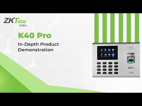 ZKTECO K40 PRO Time Attendance System