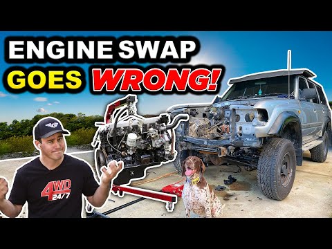 12HRs to fit SOOTY'S ENGINE! Does it Start? Things do NOT go smoothly! Sooty 2.0 Build Pt 3