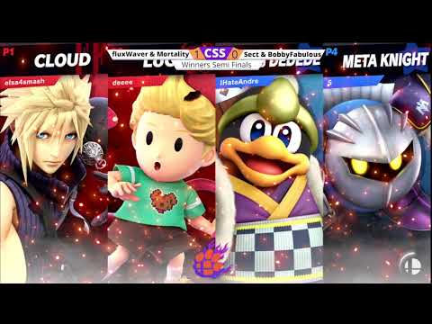 CSS 27 Doubles - WS - BobbyFabulous/Sect (Dedede/MK) vs. Mortality/fluxWaver (Cloud/Lucas)