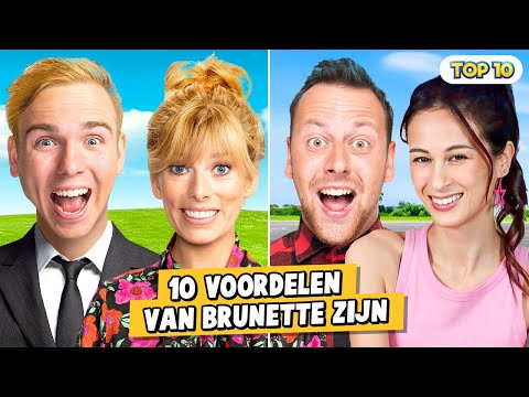 10 VOORDELEN VAN BRUNETTE ZIJN!