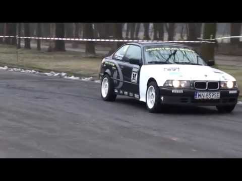Ł. Zawadzki / B. Zawadzki - BMW E36 2 Runda Królewski Winter Cup kwc Tor Służewiec 15-02-2015