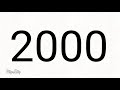 Numbers 1 To 2000