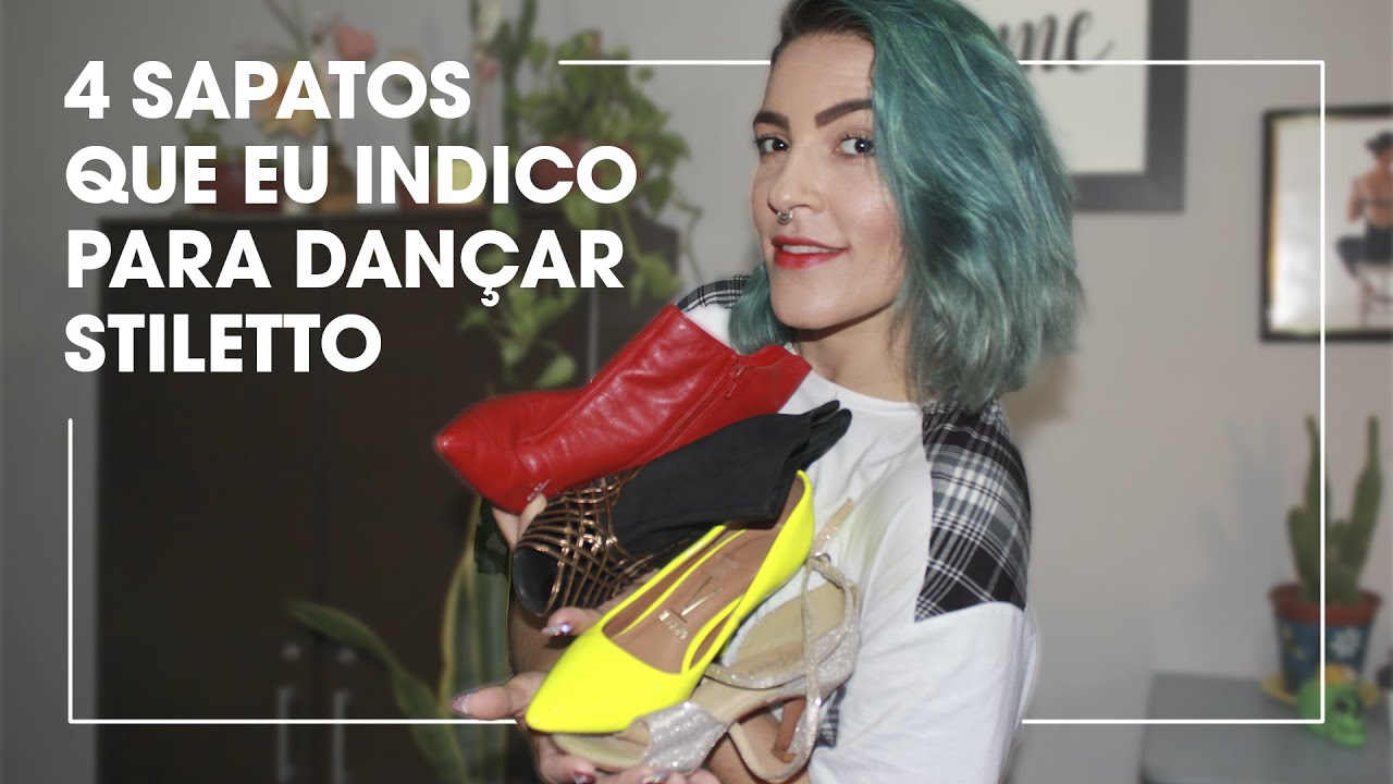 Watch Now 4 Sapatos para dançar Stiletto 4 Sapatos para dançar Stiletto
