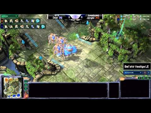 [Group C] Dear(STX) vs Jangbi(SAMSUNG) PvP Bel'Shir Vestige Final 1SET -MLG,esportstv,Starcraft2