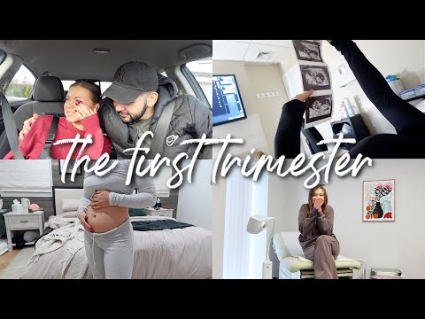 1 HOUR FIRST TRIMESTER VLOG 🥹 hearing the heart beat, symptoms, a hospital visit & zane's thoughts🍼