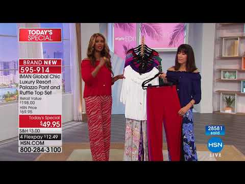 HSN | IMAN Global Chic Fashions 03.18.2018 - 12 PM