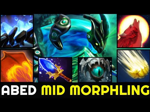 ABED Mid Morphling Genius Ulti Plays with Scepter & Skadi 7.27 Dota 2