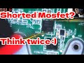 The Most Common Mistake In Laptop Repairs The Shorted Mosfet Myth Testing Mosfets