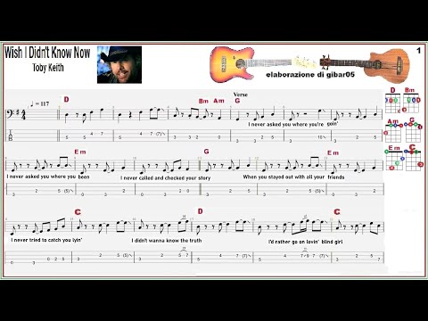 Wish I Didn't Know Now (ver. 3) - Toby Keith
