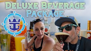 Re-testing Royal Caribbean's Deluxe Beverage Package | Is it STILL worth it??? | On Board Test
