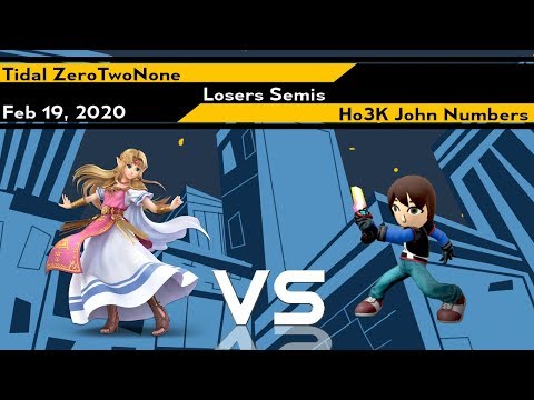 [Smash Ultimate] Xeno201 (L.Semis) - Tidal ZeroTwoNone vs Ho3K John Numbers