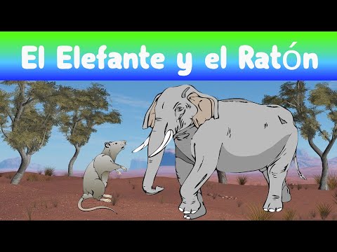Cuento Relajante para Dormir a los Niños: El Elefante y el ratón