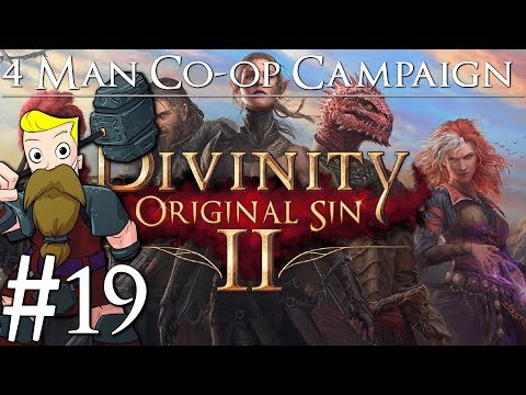 Divinity Original Sin 2 Definitive Edition | 4-Man Co-Op | Part 19 | Cursed Lever