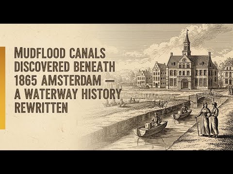 Mudflood Canals Discovered Beneath 1865 Amsterdam — A Waterway History Rewritten