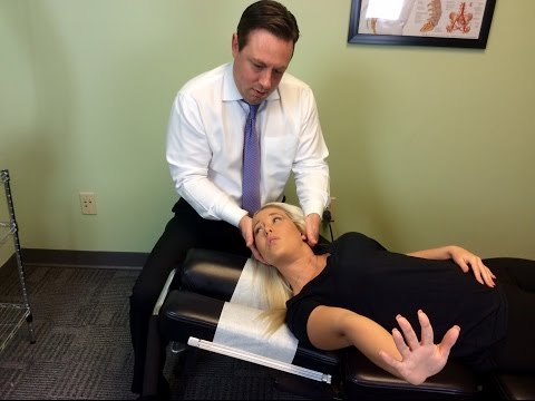 SKEPTICAL FIRST TIME CHIROPRACTIC ADJUSTMENT BY RALEIGH NC CHIROPRACTOR Video