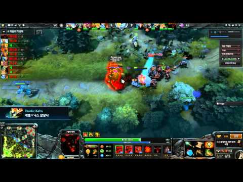 도타2 인터네셔널 2013 동부지역 패자조 파이널 Rattlesnake vs Vici Gaming 2세트 하이라이트