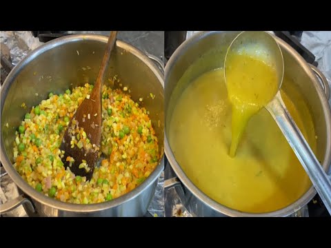 Mix Vegetable Soup Kuwait style | Mix Vegetable soup recipe |