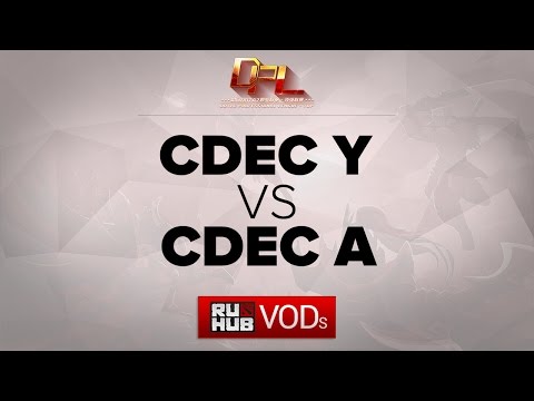 CDEC.Y  vs  CDEC.A,DPL Season 1,game 1