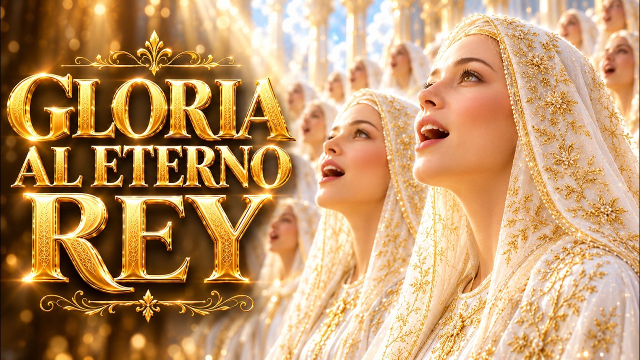 🕊️ ¡GLORIA AL REY ETERNO! | CORO ANGELICAL ADORA A YESHUA 👑 | Adoración Hebrea