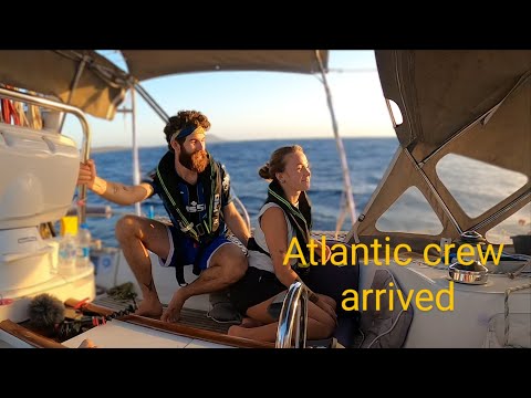 Sailing in Cap Verde. Palmeira, Sal. Atlantic crew arrive. Vulcano. Preparing cross Atlantic Mindelo