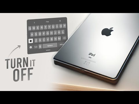 How to Turn Off Floating Keyboard on iPad (tutorial)