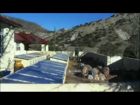 Shirley MacLaine in her Home in New Mexico