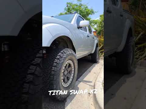 Pathfinder VS Frontier Titan Swap Suspension