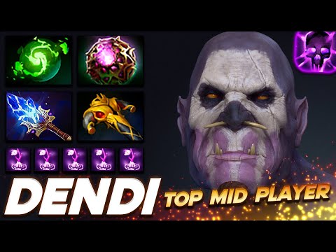 Dendi Witch Doctor Top Mid Player - Dota 2 Pro Gameplay [Watch & Learn]