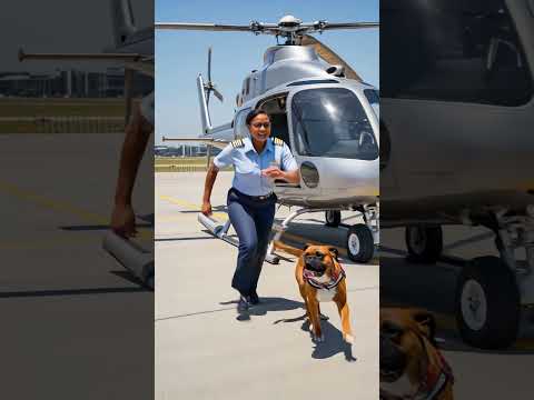 Rescue Dog's Warning Saves Helicopter Pilot!