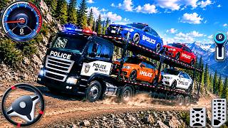 Truck Police Cars Driver New Simulator - Police Vehicles Cargo Transporter Truck - Android GamePlay