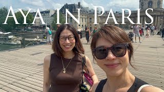 【アヤin Paris🇫🇷】我らが仏文科のアヤパリ最終日に密着✨お買い物・クロワッサン・雑談ランチ会