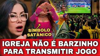 Sarah Sheeva ALERTA OS CRISTÃO! JOGO NO TELÃO DA IGREJA? O templo virou BARZINHO?