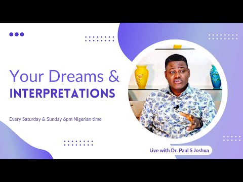 4Dreams that show your life is under a Curse || Live with Dr. Paul S. Joshua | ep 231