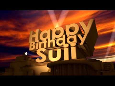 Happy Birthday Suji