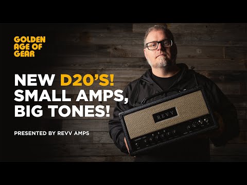 Revv Amplification Joey Landreth Signature D20 JL Head in Brown image 3
