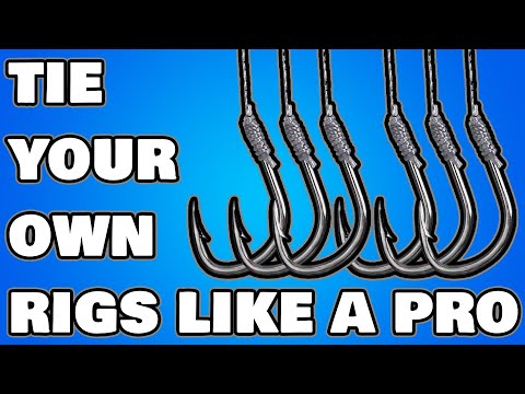 How to snell a hook make your own pre tied fishing leaders easy and quick way