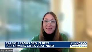 Raleigh ranks third on 'best performing cities' report