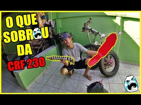 CRF 230 PEDE SOCORRO - 100K/DEU B.O NA CG150