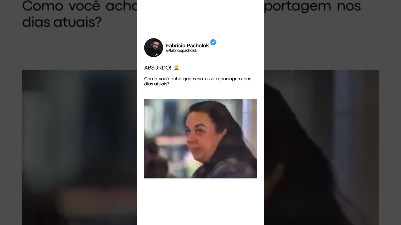 O que você achou dessa relíquia: Caberia nos dias atuais? #entrevista #polemica #gym #informação